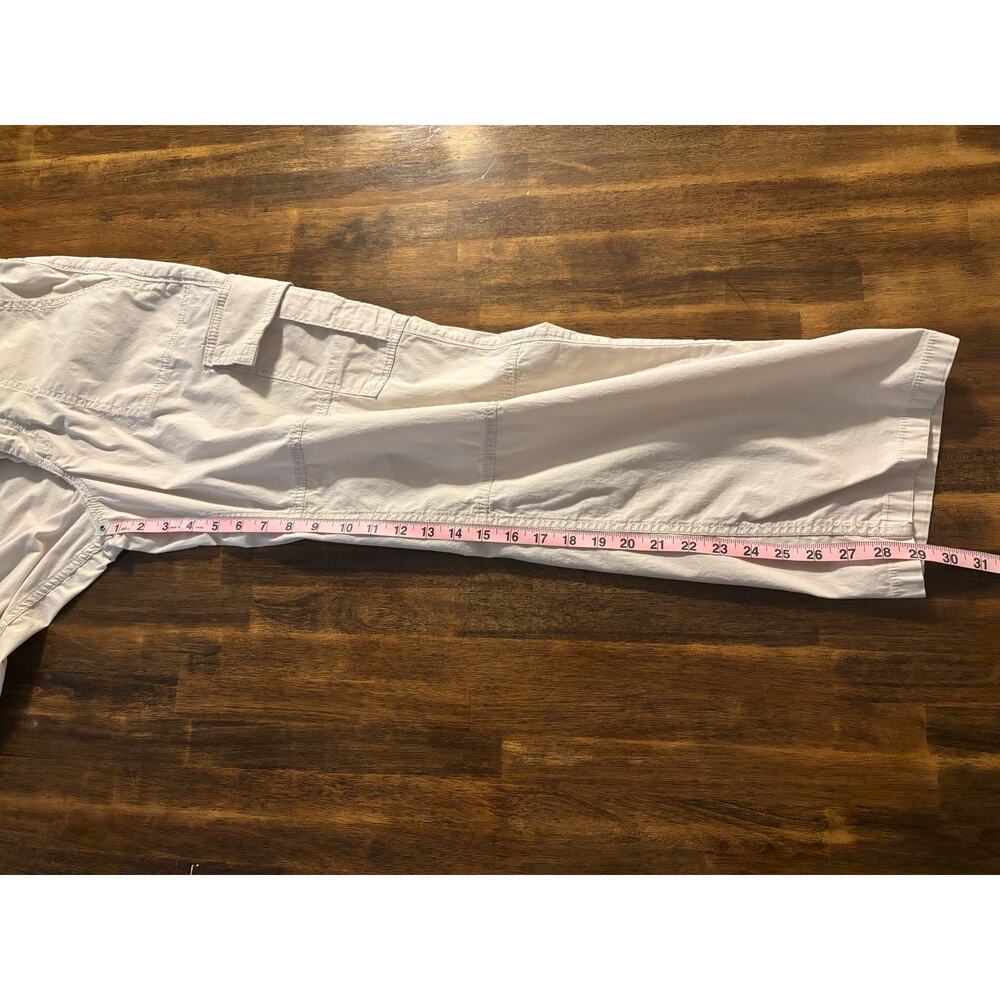 Hollister Women’s 3 / 26 x 29 Cargo Pants Baggy High Rise Utility Cotton Poplin - Picture 11 of 12